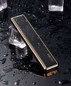 giger slim usb arc lighter – rechargeable, windproof electric plasma lighter