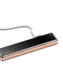 giger slim usb arc lighter – rechargeable, windproof electric plasma lighter