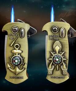 feng fang 4 in 1 dragon edition lighter – windproof & refillable torch lighter