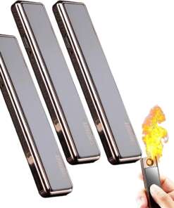 giger slim usb arc lighter – rechargeable, windproof electric plasma lighter